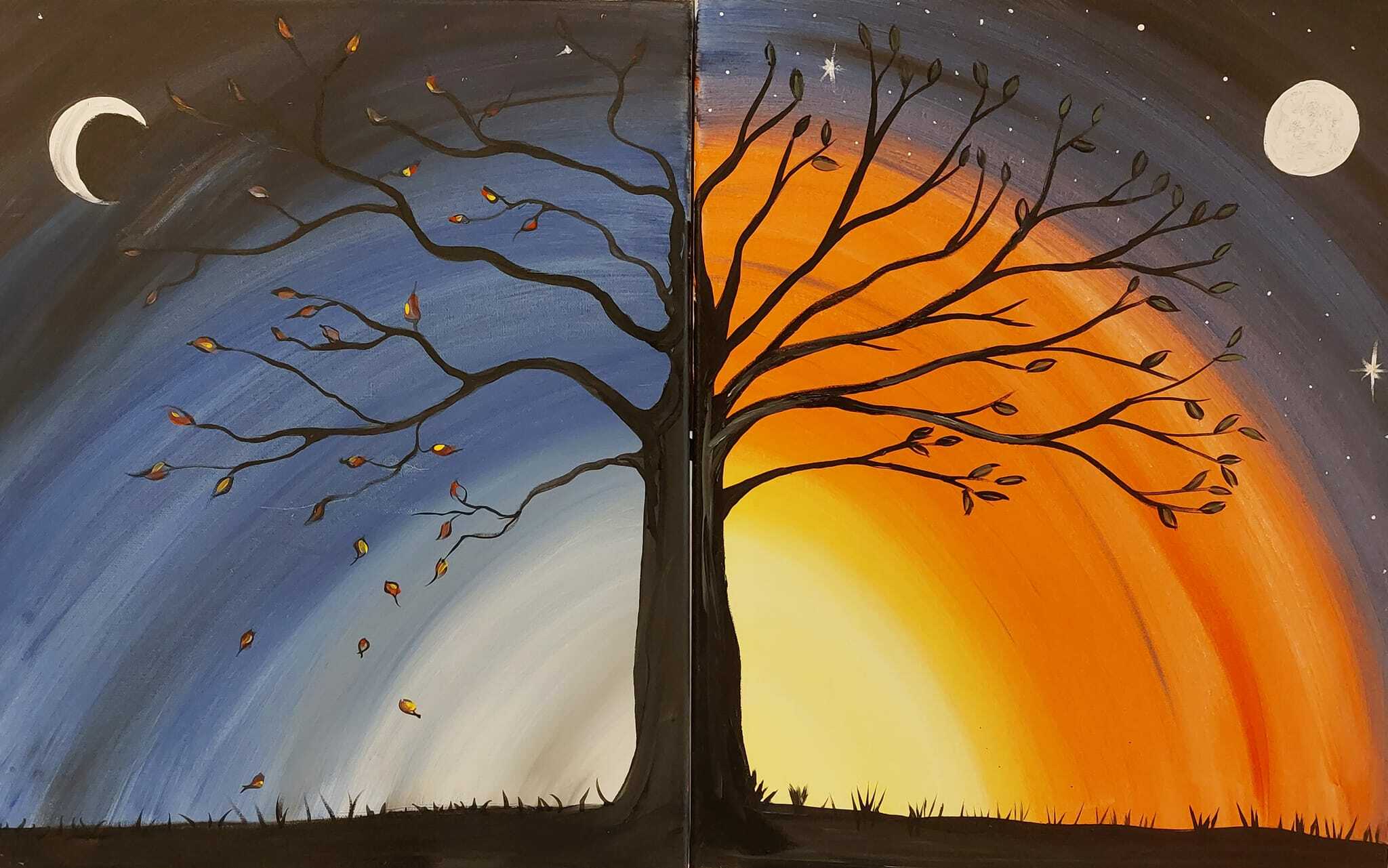 Date-Night Paint-Party:  Couples Aged 18+